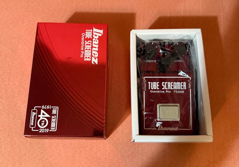 NEW Ibanez TS808 Tube Screamer 40th Anniversary 2019 - Ruby Red Sparkle image 1