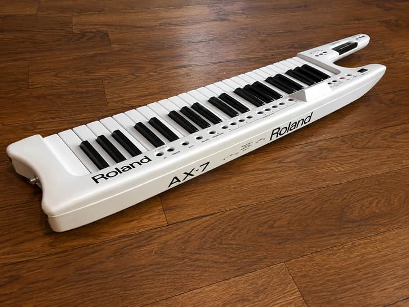 Roland AX-7 45-Key Keytar MIDI Controller 2002 - 2006 - White image 1