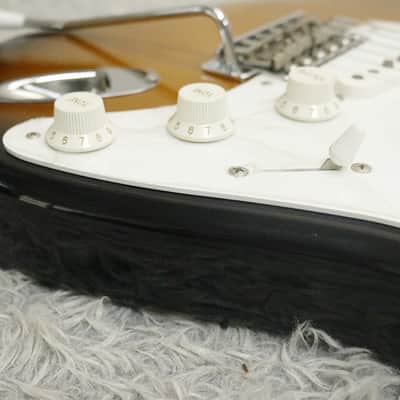 Fender Japan '57 reissue Stratocaster ST57-58US US pickup 2tone sunburst finish Crafted in Japan image 7
