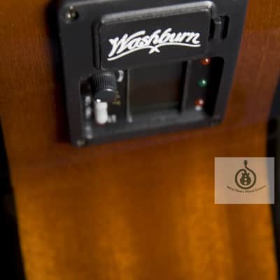 Washburn C5CE Classical Acoustic Electric Guitar Cutaway Nylon String image 4