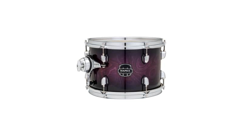 Mapex Saturn VI 12x8 Rack Tom - Royal Purple Burst image 1