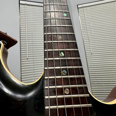 2003 Anderberg Gunnie Carved Top Neck Thru Custom image 5