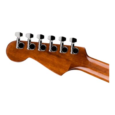 Fender California Standard Redondo Mini with Bag and Sapele Top (Natural Sapele) image 4