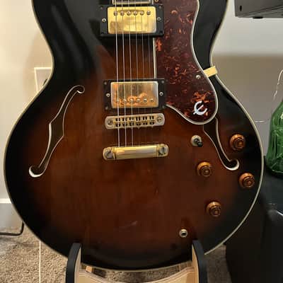 Epiphone Sheraton (Korean-Made) 1986 - 1988 - Tobacco Sunburst image 1