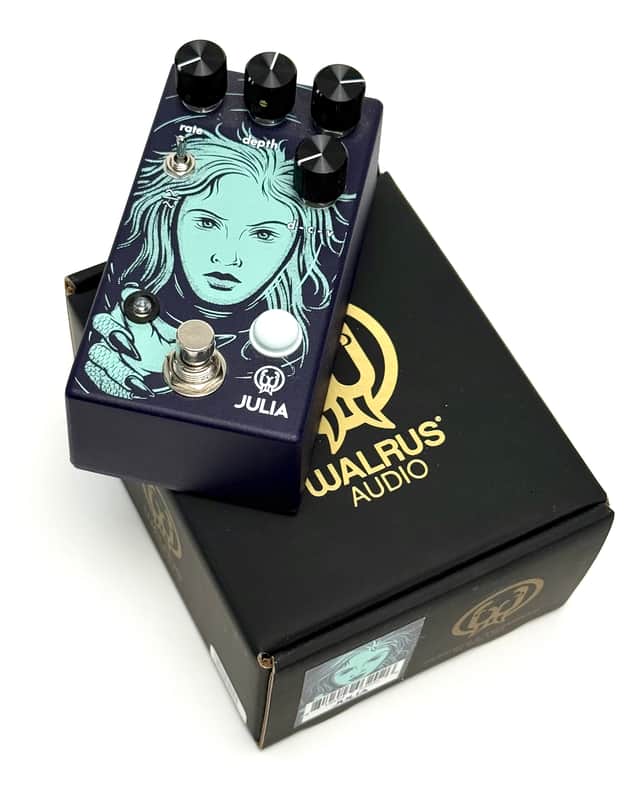 Walrus Audio Julia Chorus / Vibrato V2 2025 - Purple image 1