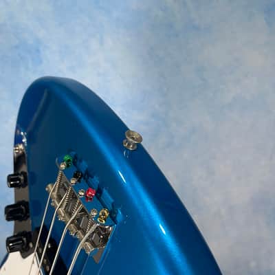 2014 Fender Japan JB Standard Jazz Bass Lake Placid Blue, MIJ image 20