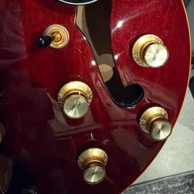 Epiphone Riviera Custom P93 2011 - 2019 Wine Red image 11