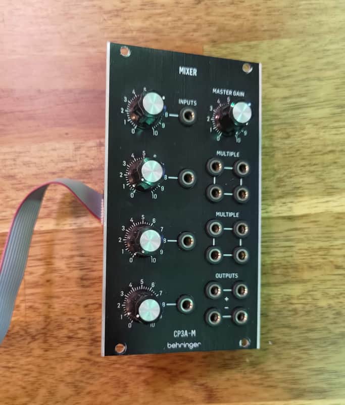 Behringer CP3A-M Mixer Eurorack Synthesizer Module 2020 - Present - Black image 1