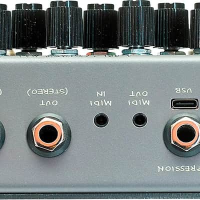 Old Blood Noise Endeavors Black Fountain Stereo Delay Effects Pedal, Slate image 4