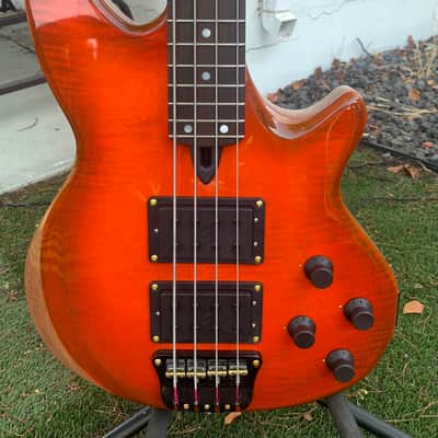 Octave Wals mk2 tribute 2022 Orange flame burst image 2