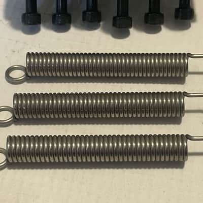 2000's Era Charvel Used FRT-01000 1000 Series Licensed Floyd Rose Black Guitar Tremolo Bridge Set image 4