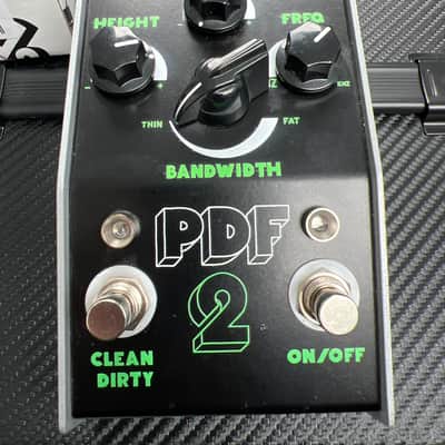 Stone Deaf FX PDF-2 Parametric Distortion 2010s - Black image 2