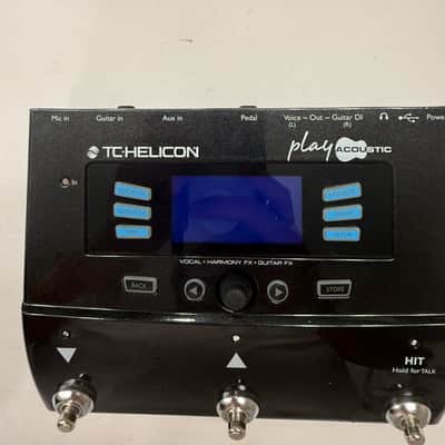 TC Helicon Voicelive Play Acoustic Vocal Multi Effect Processor Pedal + PSU image 3