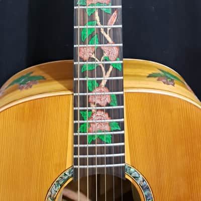 Blueberry Handmade Acoustic Guitar Grand Concert image 6