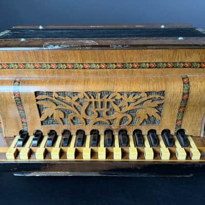 Hohner Button Box Diatonic Accordion Germany Unknown Model (1920s) image 7