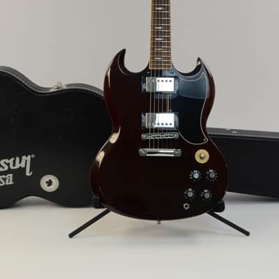 2013 Gibson SG Angus Young Signature Thunderstruck Electric Guitar-Cherry w/OHSC image 3