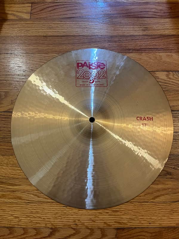 Paiste 17" 2002 Crash Cymbal 1980 - Present - Traditional image 1