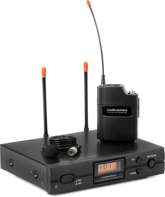 Mint Audio-Technica ATW-2129b Wireless Lavalier Microphone System - S Band image 1