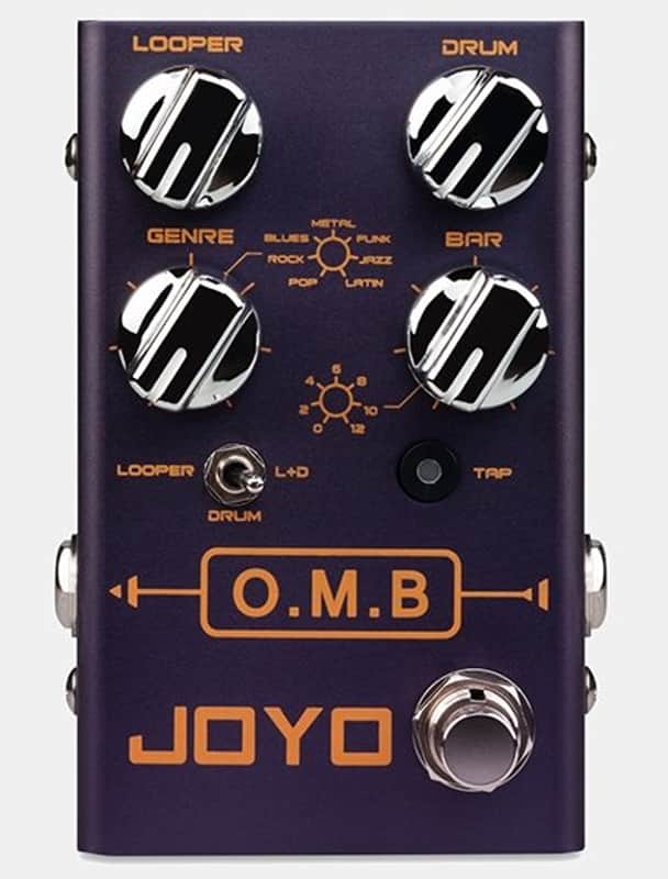 JOYO R-06 O. M. B. Drum + Looper Guitar Pedal image 1