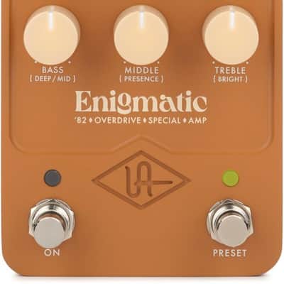 Universal Audio Enigmatic '82 Overdrive Special Amplifier Pedal (UAEnigmaticd2) image 1
