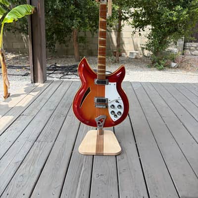 Stunning 1970 Rickenbacker 381 Fireglow w/ Original Case RARE image 2