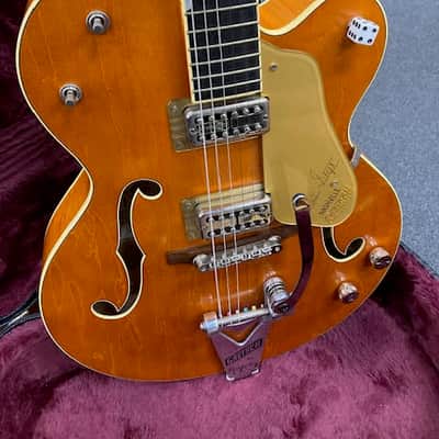Gretsch G6120T Brian Setzer Signature Nashville '59 2022 - Orange smoke image 10