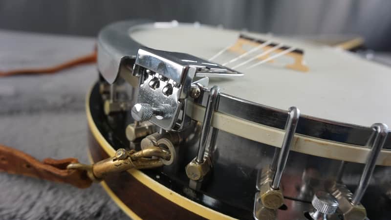 Vintage Tenesy Thumb Standard 5-String Banjo w/ Hard Case | Reverb