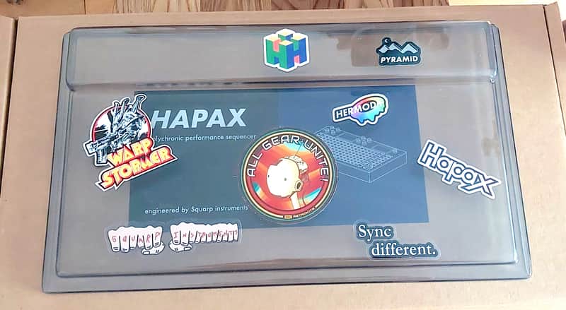 Squarp Hapax Decksaver Protective Polycarbonate Fitted Cover w/ Squarp stickers image 1