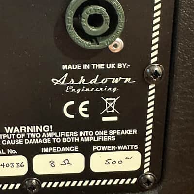 Ashdown 4x8" ABM NEO BASS CABINET 500Watts 8Ohms ( B Stock) image 12