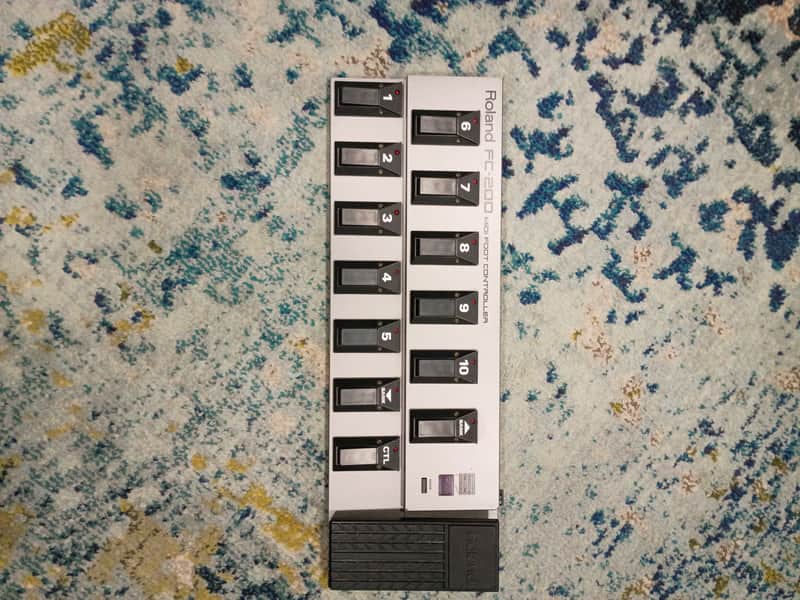 Roland FC-200 MIDI Foot Controller 1995 - 2007 - Grey image 1