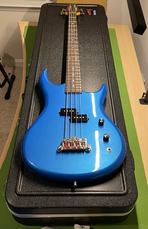 1983 Vantage (Matsumoku) MIJ X-88 Bass - fully restored in custom Lake Placid Blue w/HSC image 1