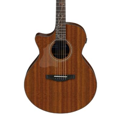 Ibanez AE295L-LGS Left-Handed Electro-Acoustic Guitar, Okume Low Gloss image 2