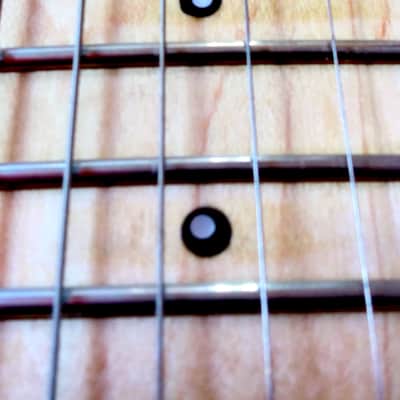 EVH Wolfgang Standard 2018 - Blue Color & Hand Painted EVH Red & White & Blue image 9