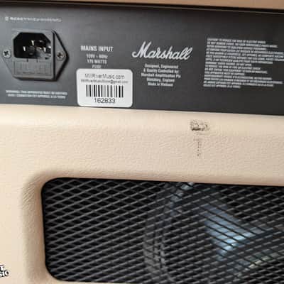 Marshall DSL40CRC 40-Watt 1x12 Tube Combo, Cream - Used image 7