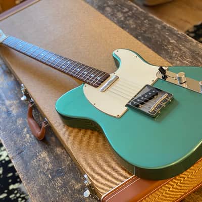 Fender 1971 Reissue Telecaster in Rare Sherwood Green Finish CIJ 2002 w/ Hardcase image 2