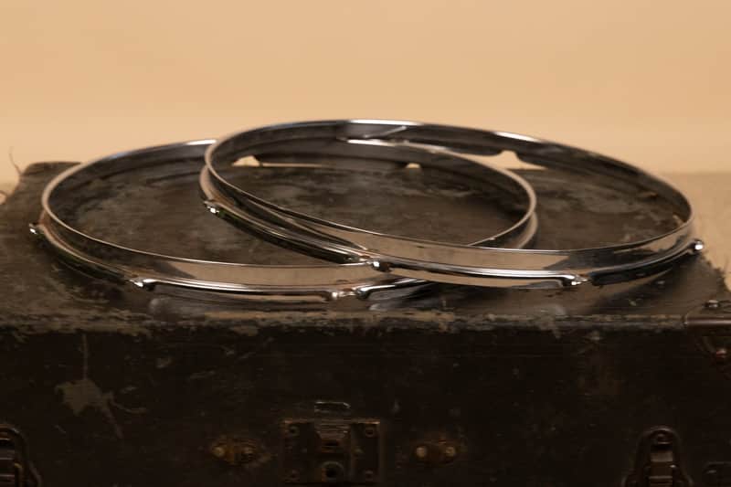 Vintage Rogers 16" Tom Hoops (Pair) image 1