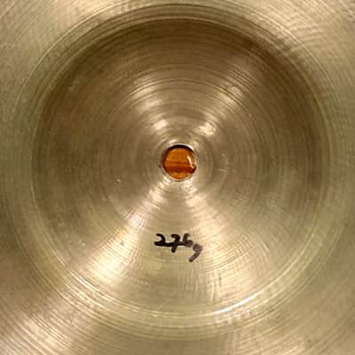 11" Zilco by Zildjian 1940s-50s Splash Thin Cymbal 276g *Video* image 6