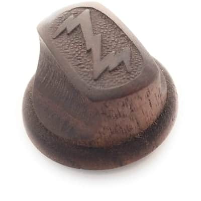 Zenith Large Pinch Solid Wood Reproduction Radio Knob- Antique Radio Repair image 4