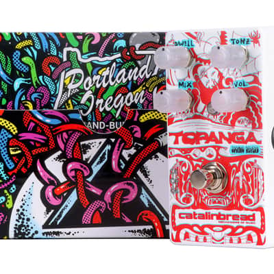 Catalinbread Limited Edition Topanga Spring Reverb Pedal - 3D Edition - Open Box image 4