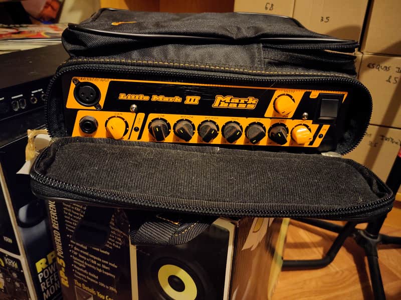 Markbass Little Mark III 500-Watt Bass Amp Head 2016 - Black / Yellow image 1
