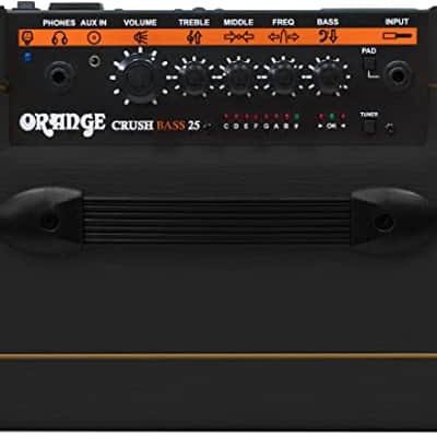 Brand New Orange Crush Bass 25 8" 25 Watt Bass Guitar Combo Amplifier - Black image 2