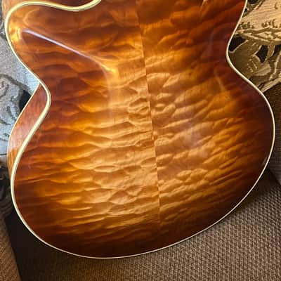 McKerrihan Monk - Master Luthier Handbuilt 16” Archtop - No F-Holes - Carved Spruce Top - Quilted Maple Back+Sides w/OHSC image 15