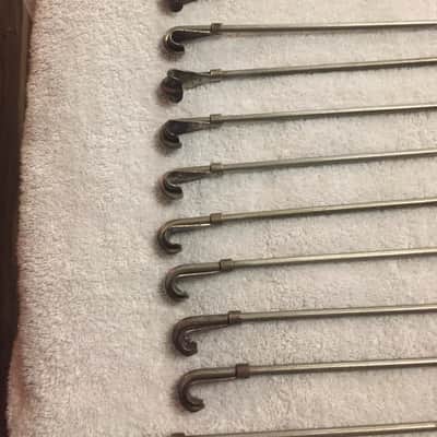 Duplex Bass Drum Tension Rods 1900 - Nickel over Steel image 3