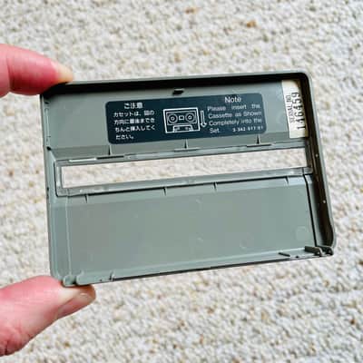 Front Panel for Sony WM-503 Walkman Cassette Player, Grey Looking ! Super Rare ! image 3