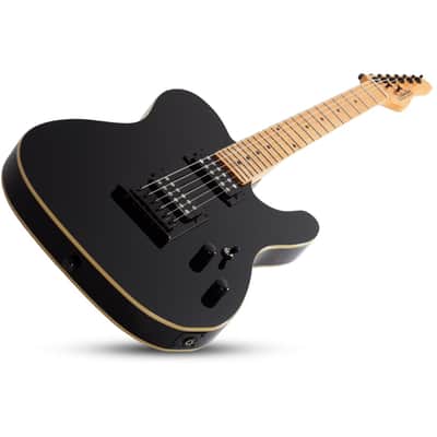 Schecter PT Electric Guitar - Gloss Black image 3