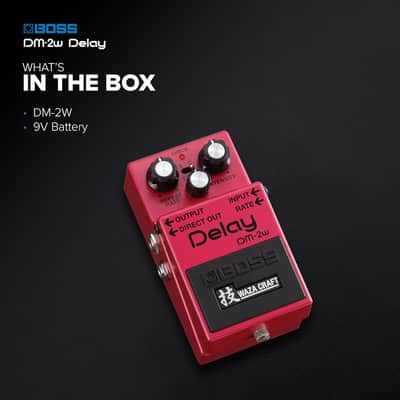 Boss DM-2W Waza Craft Delay Pedal image 5