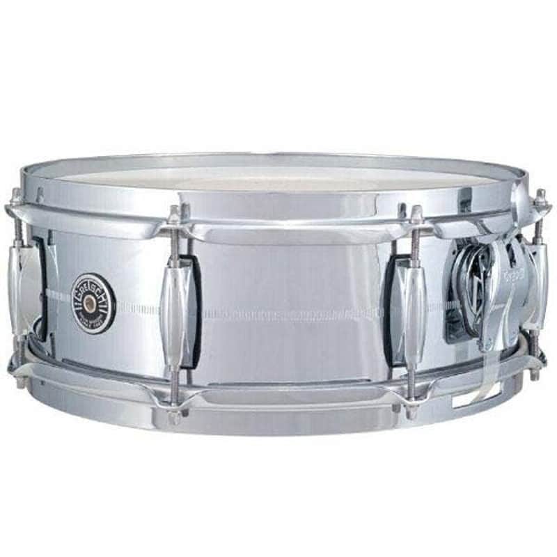 Gretsch Brooklyn Chrome Over Brass Snare Drum 5"x14" image 1