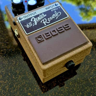 Boss FRV-1 '63 Fender Reverb 2009 - Present - Brown image 1