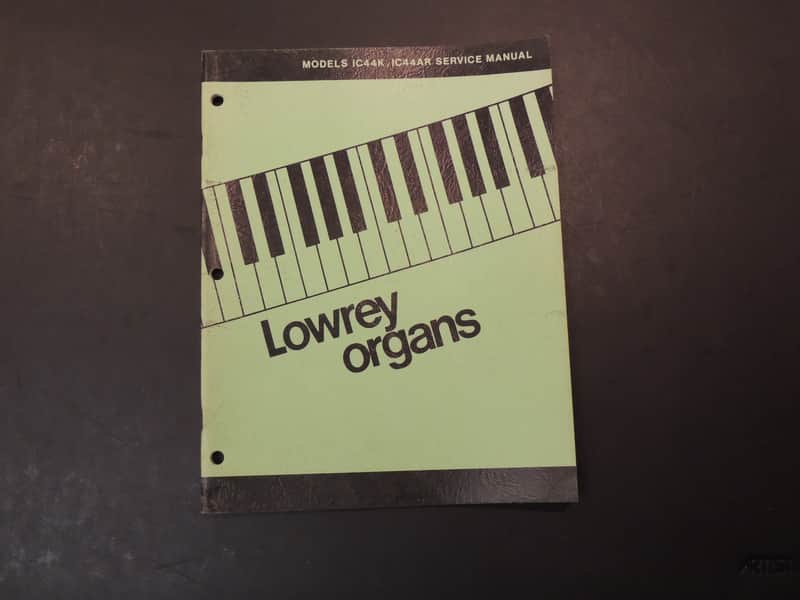 Lowrey Models IC44K / IC44AR Service Manual