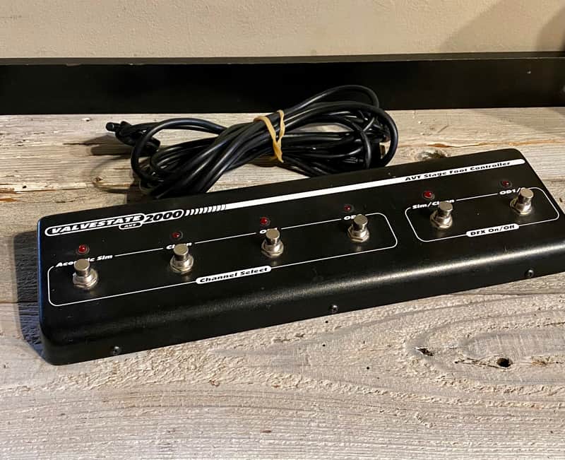 Marshall Valvestate 2000 AVT Pedal 6 Button Foot Switch, | Reverb